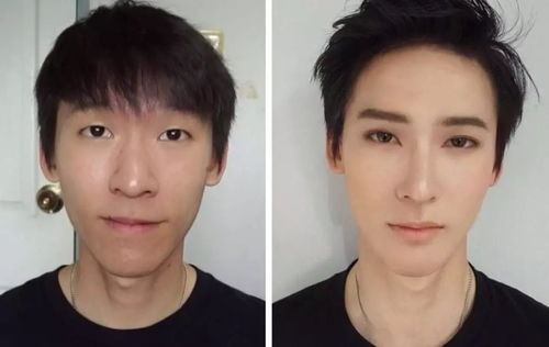 方圆脸女生化妆前后的反差感_方圆脸=土气？学会这三种妆容，普女也能变身大美女